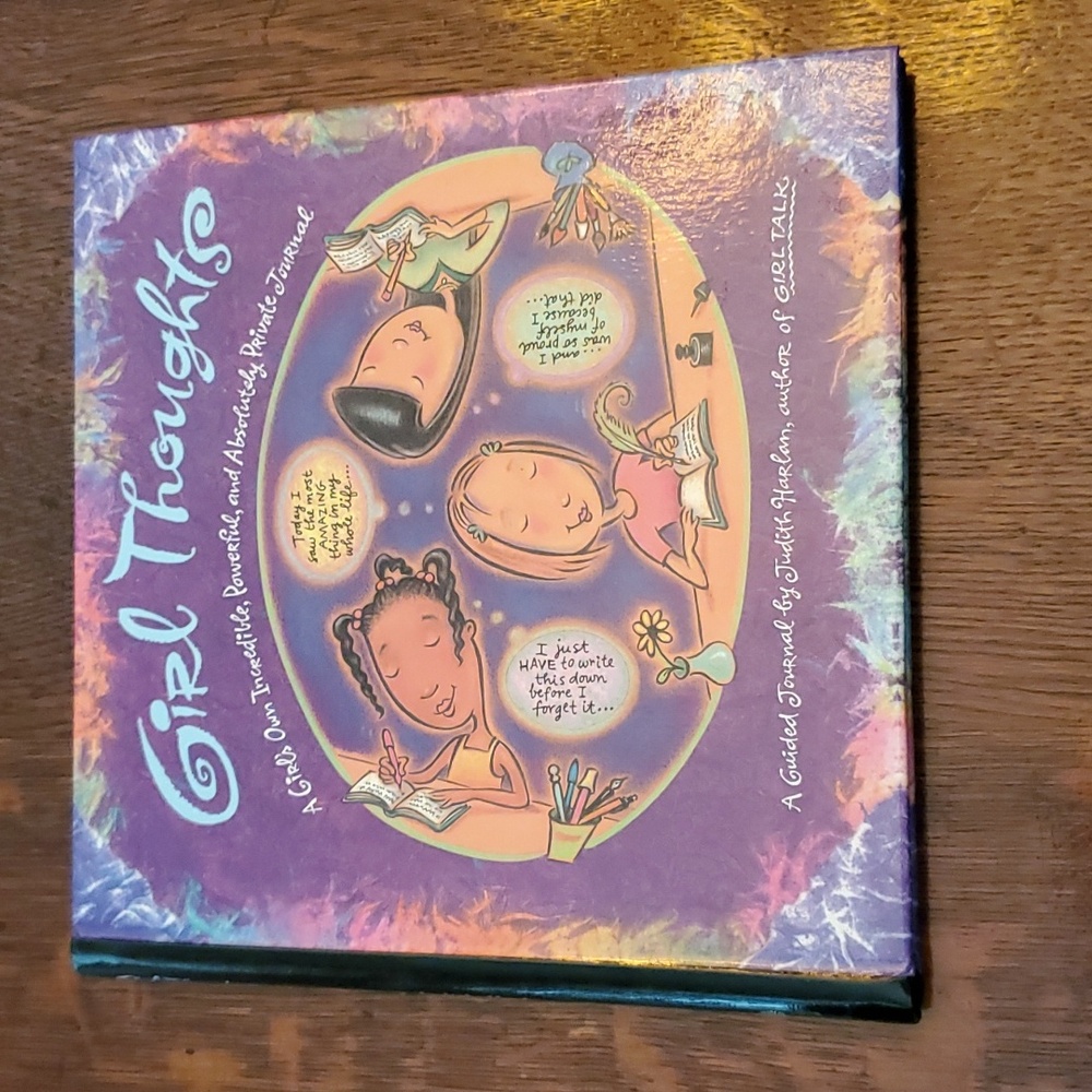 New Girl Thoughts Journal Book